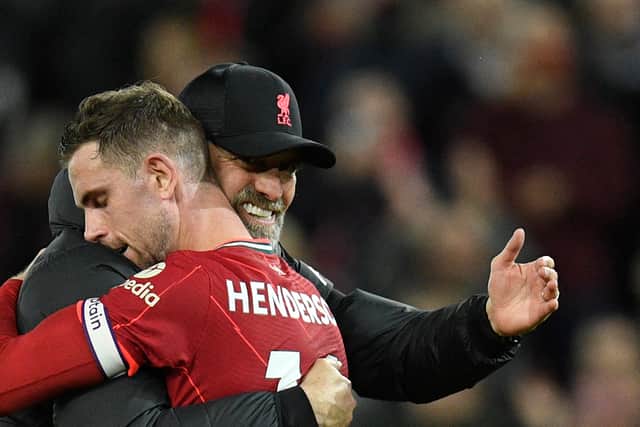 Jordan Henderson has been one of Liverpool's stand out performers under Jurgen Klopp. (Getty Images)