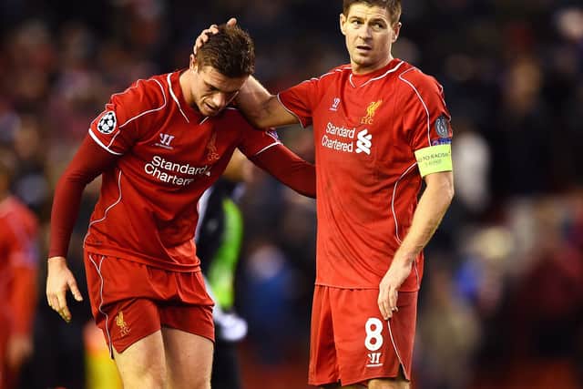 Jordan Henderson played alongside Steven Gerrard at Liverpool. (Getty Images)