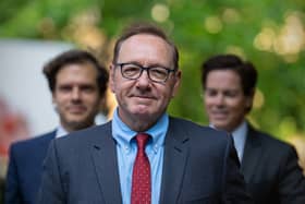 Kevin Spacey appeared for the first time in front of the court during his sexual assault trial in London. (Credit: Getty Images)