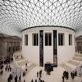 Visitors walk in The Great Court of The British Museum (Photo by Peter Macdiarmid/Getty Images)
