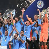 Man City lifted the Champions League title in 2023. (Getty Images)