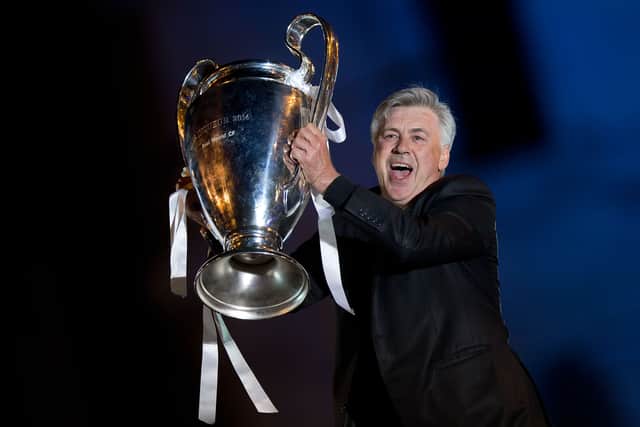Carlo Ancelotti is the most successful manager in Champions League history. (Getty Images)