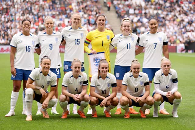 England squad ahead of Portugal friendly in June 2023