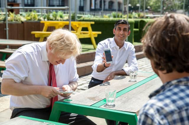Boris Johnson cannot remember the passcode for his phone, to provide WhatsApps to the Covid Inquiry. Credit: Getty