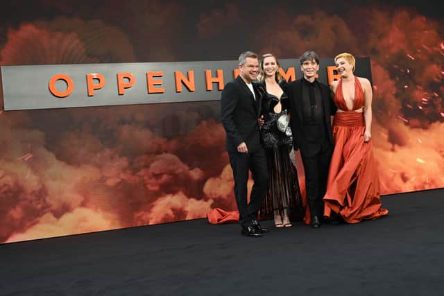 Matt Damon, Emily Blunt, Cillian Murphy, and Florence Pugh left the Oppenheimer premiere