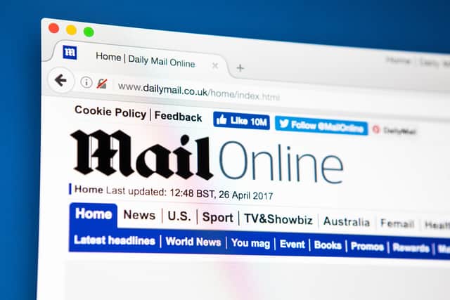 Google is alleged to have used around 750,000 Daily Mail articles to train Bard