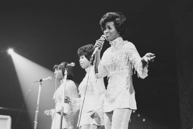 The Flirtations perform in 1970