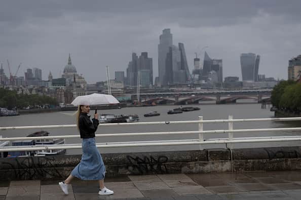  The Met Office said the UK will not experience heatwave until mid-August (Photo by Dan Kitwood/Getty Images)