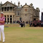 Cameron Smith with the Claret Jug at St Andrews 2022
