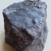The rock was found in the sahara desert, Morocco, in 2018 (Albert Jambon)