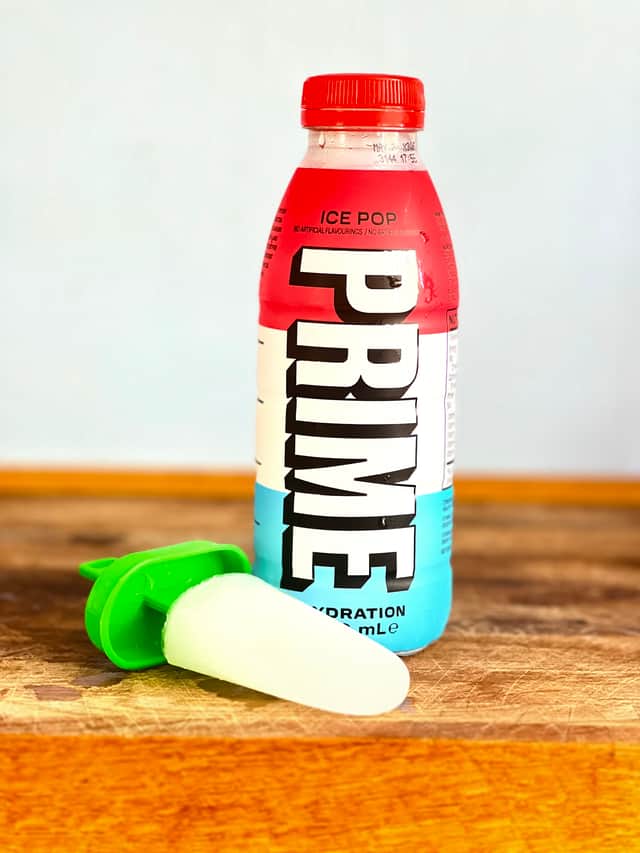 Prime Hydration ice lolly