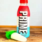 Prime Hydration ice lolly