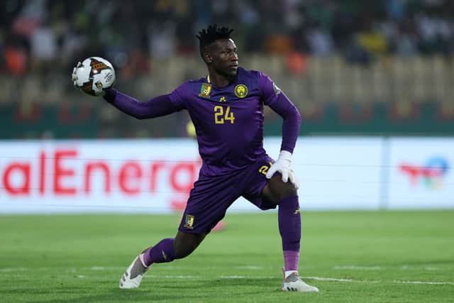 Andre Onana has not represented Cameroon since the opening game of the 2022 World Cup. (Getty Images)