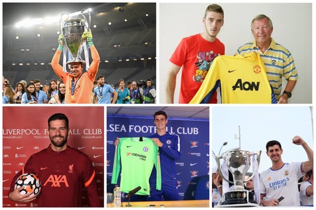 The most expensive goalkeepers in football history. (Getty Images)