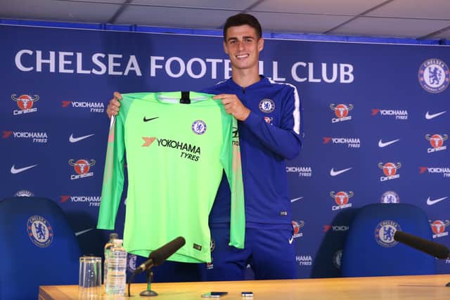Kepa is the most expensive goalkeeper in football history. (Getty Images)