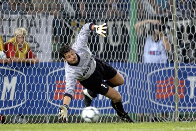 Francesco Toldo was Italy's first choice goalkeeper before the emergence of Gianuigi Buffon. (Getty Images)