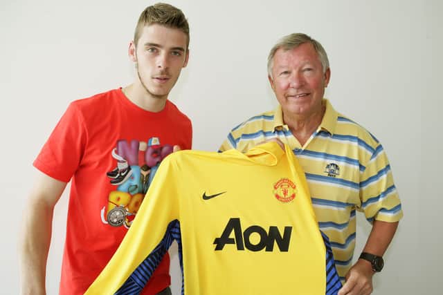David De Gea was signed by Alex Ferguson in 2011. (Getty Images)