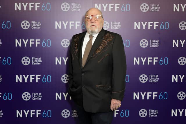 Paul Schrader poses before a screening of "Master Gardener" during the 60th New York Film Festival at Alice Tully Hall, Lincoln Center on October 01, 2022 in New York City. (Photo by Michael Loccisano/Getty Images for FLC)