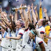 USA celebrate their 2019 World Cup title ahead of Opening Ceremony in Australia