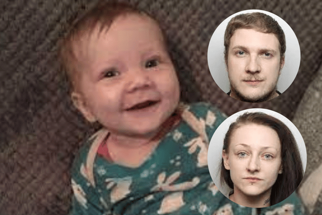 Ava Mae Collard was found to have multiple bone fractures and severe trauma to the side of her head when she died in March 2020 - Credit: Staffordshire Police