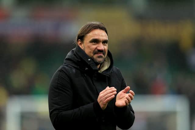 Daniel Farke is aiming to win promotion from The Championship for the third time in his managerial career. (Getty Images)