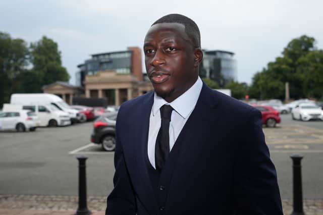 Benjamin Mendy is back in football with French side FC Lorient. (Getty Images)