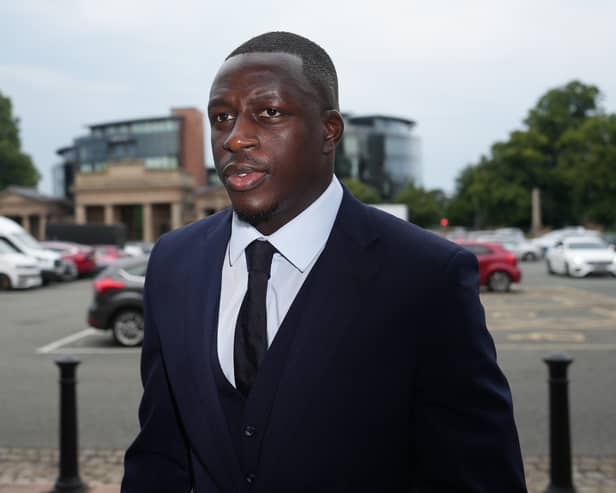 Benjamin Mendy is back in football with French side FC Lorient. (Getty Images)