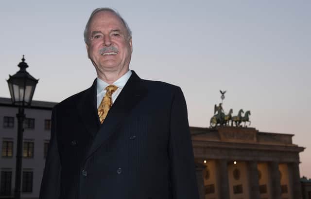 Comedy actor John Cleese has refused to talk about Fawlty Towers during an appearance on a television show.