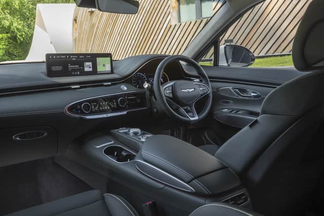 The Genesis Electrified GV70's interior is comfortable, spacious and quiet (Photo: Genesis)