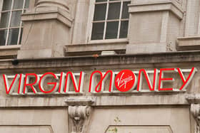 Virgin Money to shut 39 branches.  (Photo Illustration by Giannis Alexopoulos/NurPhoto via Getty Images)