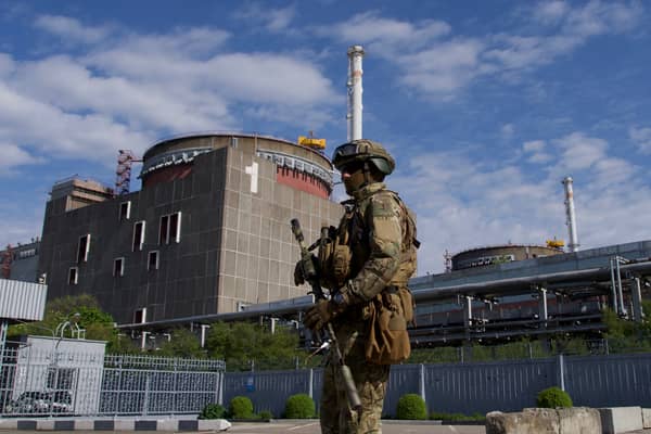 Russia accused of kidnapping children of Ukrainian staff at nuclear power plant. (Photo: AFP via Getty Images) 