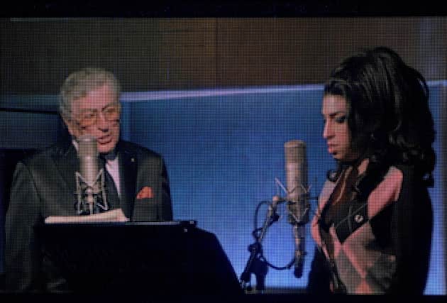 Amy Winehouse and Tony Bennett collaborated months before her death in 2011, with the recording being her last before she passed away. (Credit: Getty Images)