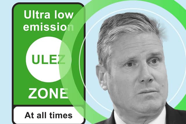 Keir Starmer has called for reflection on the by-election impact of the London ULEZ expansion (Image: NationalWorld/Adobe Stock/Getty)