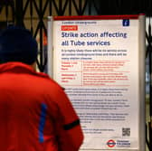 An upcoming London Underground strike involving RMT, Aslef and Unite members has been suspended as negotiations continue. (Credit: AFP via Getty Images)