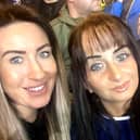 Bryony Duthie (right), who suffers from a rare chronic kidney condition, fell ill on July 16 while holidaying with family on the Costa Del Sol.