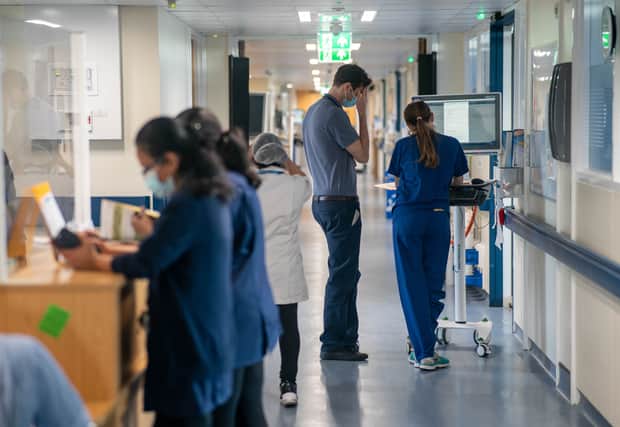Bed-blocking and discharge delays in hospitals across England has been caused by hold-ups in transport, medicines and paperwork, according to new data from NHS England. (Credit: PA Wire)