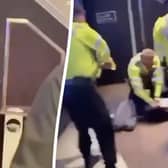 Police swoop on knifeman brandishing a machete in McDonald’s on the ramp in Birmingham city centre