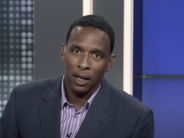 Shaka Hislop collapsed live on air while working for ESPN. (YouTube)