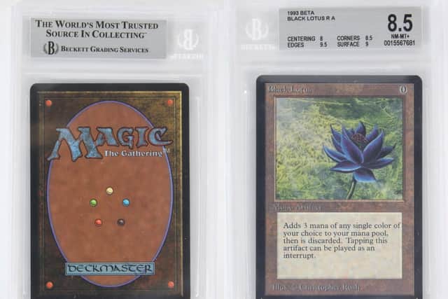 The Black Lotus Beta is the most iconic card of the “Power Nine” in Magic The Gathering.