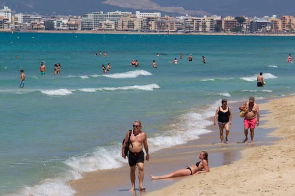 Majorca, Ibiza and Menorca have been issued ‘extreme’ and ‘high’ risk alerts (Photo: Getty Images)