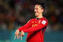 Jennifer Hermoso broke a Spanish goalscoring record with her brace vs Zambia. Cr: Getty Images