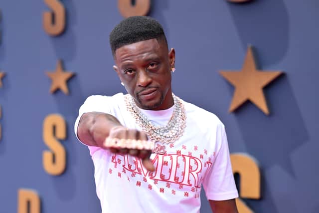 Lil Boosie attends the BET Awards 2023 at Microsoft Theater on June 25, 2023 in Los Angeles, California. (Photo by Paras Griffin/Getty Images for BET)