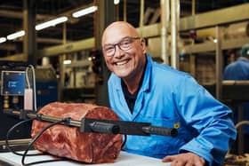 Gregg Wallace hosted the mockumentary, based on an 18th century work "A Modest Proposal?" by Jonathan Swift (Credit: Channel 4)
