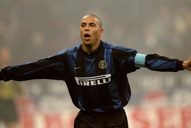 Ronaldo broke the world record transfer fee for a second time when he arrived at Inter Milan. (Getty Images)