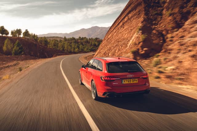 The RS4 Avant strikes an impressive balance between sensible and stupendous (Photo: Audi)