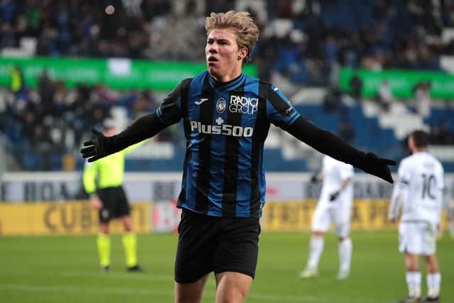 Manchester United are among the frontrunners to sign Atalanta star Rasmus Højlund, according to reports.(Getty Images)