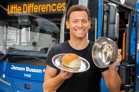 TV presenter Joe Swash has joined coach operator megabus in questioning what are the top debates which divide people across the regions of the UK. Photo by SWNS.