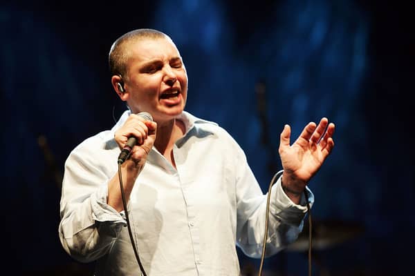 Sinead O'Connor performs on stage at the State Theatre on March 18, 2008, in Sydney, Australia.