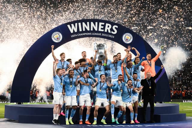 Manchester City lifted the Champions League last season. (Getty Images)