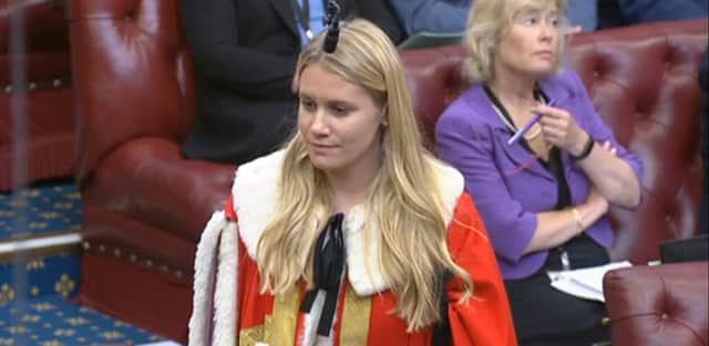 Charlotte Owen becomes a Baroness. Credit: Parliament
